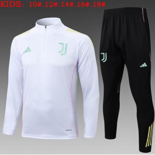Chándal Juventus 2025/26 (White-Half-zip version) - NIÑOS